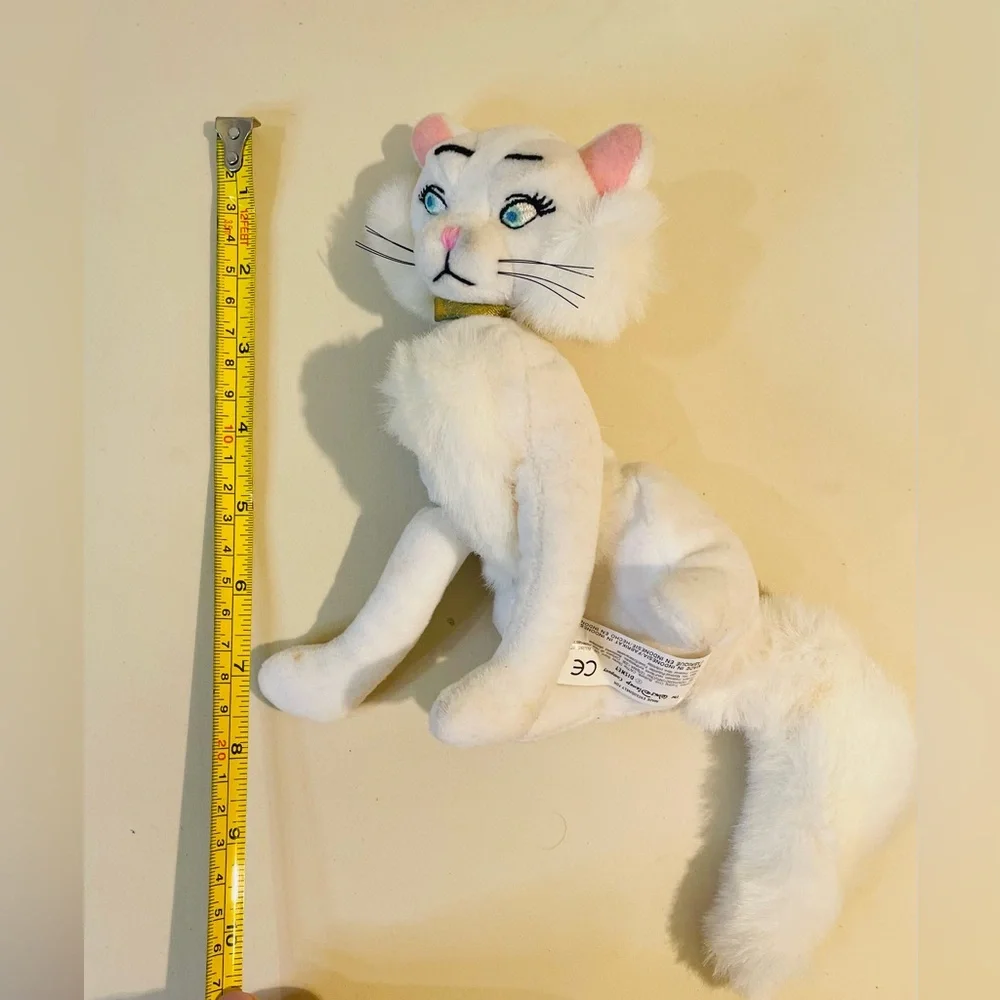 Disney Vintage Aristocats Duchess Plush Stuffed Animal Cat Collectible Toy‎ 7.5”